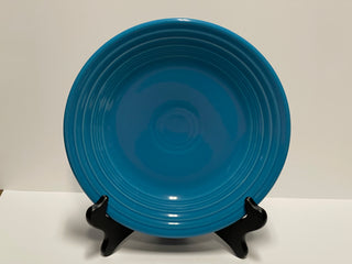 Fiesta Peacock Classic Dinner Plate 10.5 round retired color