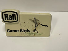 Load image into Gallery viewer, Hall Game Birds Display Dealer Sign
