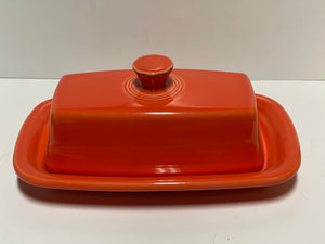 Fiesta Extra Large Covered Butter Dish | Poppy