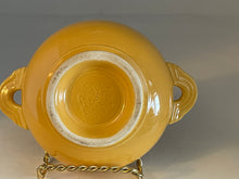 Load image into Gallery viewer, Vintage Fiesta Yellow Cream Soup Bowl
