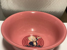 Load image into Gallery viewer, Fiesta Warner Bros Looney Tunes Porky Pig Serving Bowl Rose
