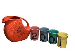 Fiesta 2001 Beverage Set...Retired...