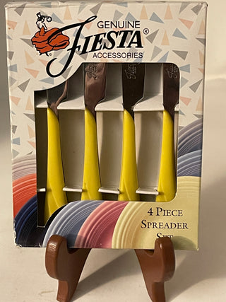 Genuine Fiesta Sunflower Spreaders NIB Set of 4