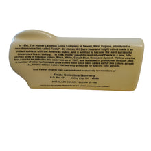 Load image into Gallery viewer, Fiesta Yellow Display Sign Ltd Ed China Specialties
