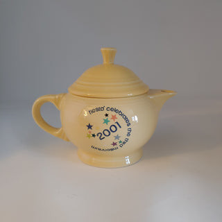 Fiesta 2011 Yellow 2 Cup Teapot Retired