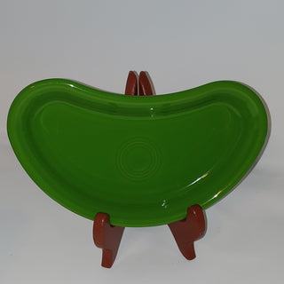 Fiesta Ware Crescent Bistro Dish Plate Tray. Color Shamrock