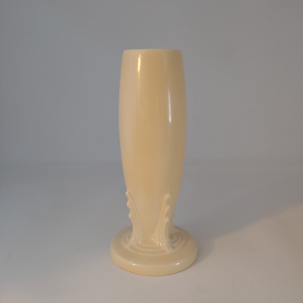 Vintage Fiesta Ivory Bud Vase