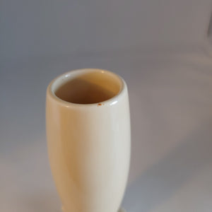 Vintage Fiesta Ivory Bud Vase