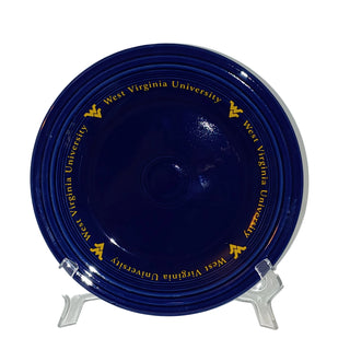 Fiestaware Fiesta WVU Dinner Plate LAST ONE Cobalt