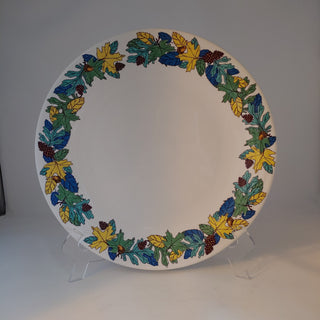 Fiesta Fiestaware 12” Chop Plate Fall Fantasy Blue. RETIRED