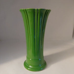 Fiesta Shamrock Post 86 Medium 9-5/8" Vase - Green Retired Color