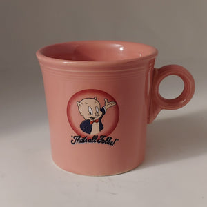 Fiesta Mug Cup Looney Tunes Warner Bros Porky Pig