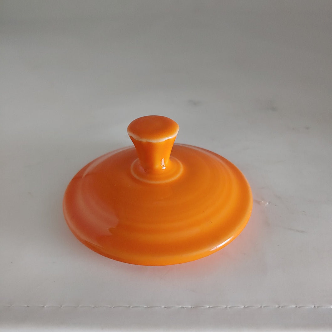 Fiesta  Tangerine - Individual Sugar Bowl Lid ONLY - Discontinued