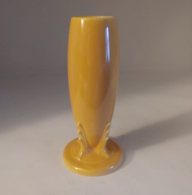 Vintage Fiesta Yellow Bud Vase