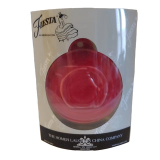 Fiesta HLCCA Scarlet Disk Pitcher Embossed Ornament 2014 Limited