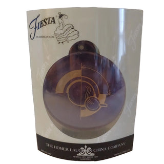 Fiestaware, HLCCA 2020 Member Exclusive Ornament, Mulberry, Purple Fiesta, NIB