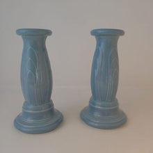 Load image into Gallery viewer, Fiesta Y2K Tapered Candle Holder Set Periwinkle
