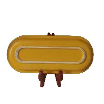Vintage Fiesta Utility Tray Yellow