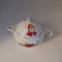 Load image into Gallery viewer, Fiesta 2 Cup Teapot Little Red Riding Hood China Specialties
