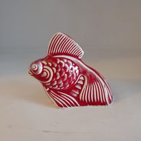 Fiesta China Specialties FISH MARBLE LOOKING HTF Color  MAVERICK
