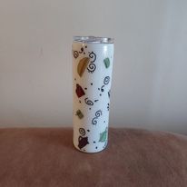 Keeping It Real Metal Icon Tumbler...Fiesta Go Along
