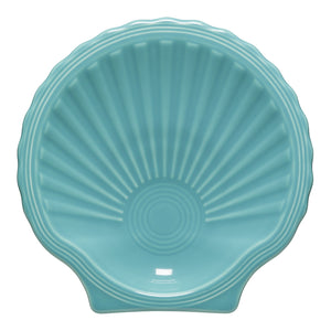 Fiesta Ware Turquoise Blue SHELL PLATE 8 Inch