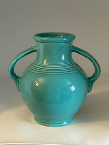 Fiesta Millennium 1 Vase Turquoise 2  Handled Vase