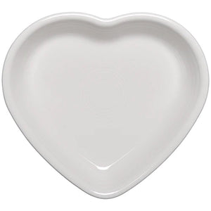 Fiesta Medium Heart Bowl White
