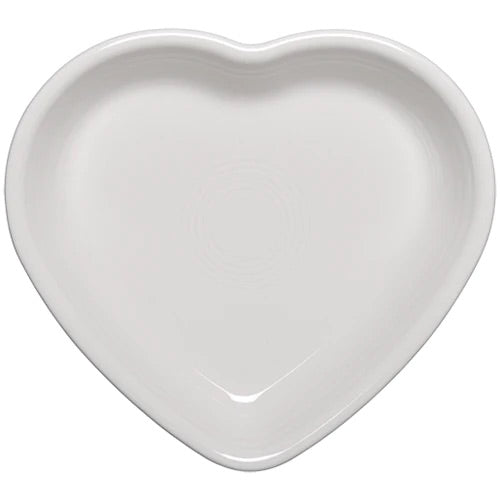 Fiesta Medium Heart Bowl White