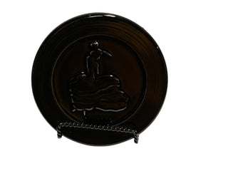 Fiesta Black Trivet Dancing Lady