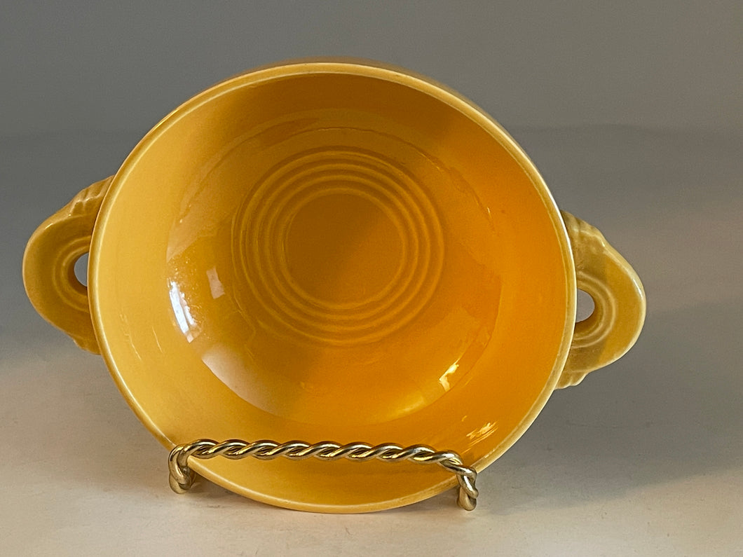 Vintage Fiesta Yellow Cream Soup Bowl
