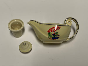 China Specialties Sunporch Aladdin Teapot Miniature