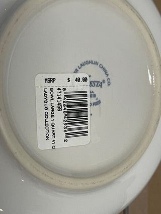 Fiesta LadyBug 1 Qt Bowl