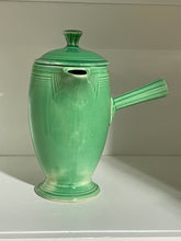 Load image into Gallery viewer, Vintage Fiesta Original Green Demitasse Coffee Pot
