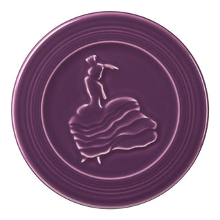 Fiesta Mulberry Trivet Dancing Lady