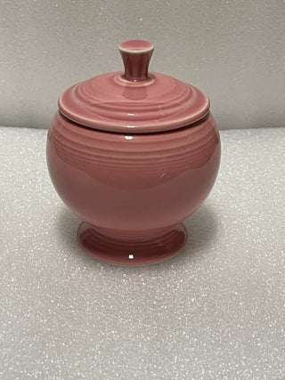Fiesta Retired Rose Individual Sugar Bowl