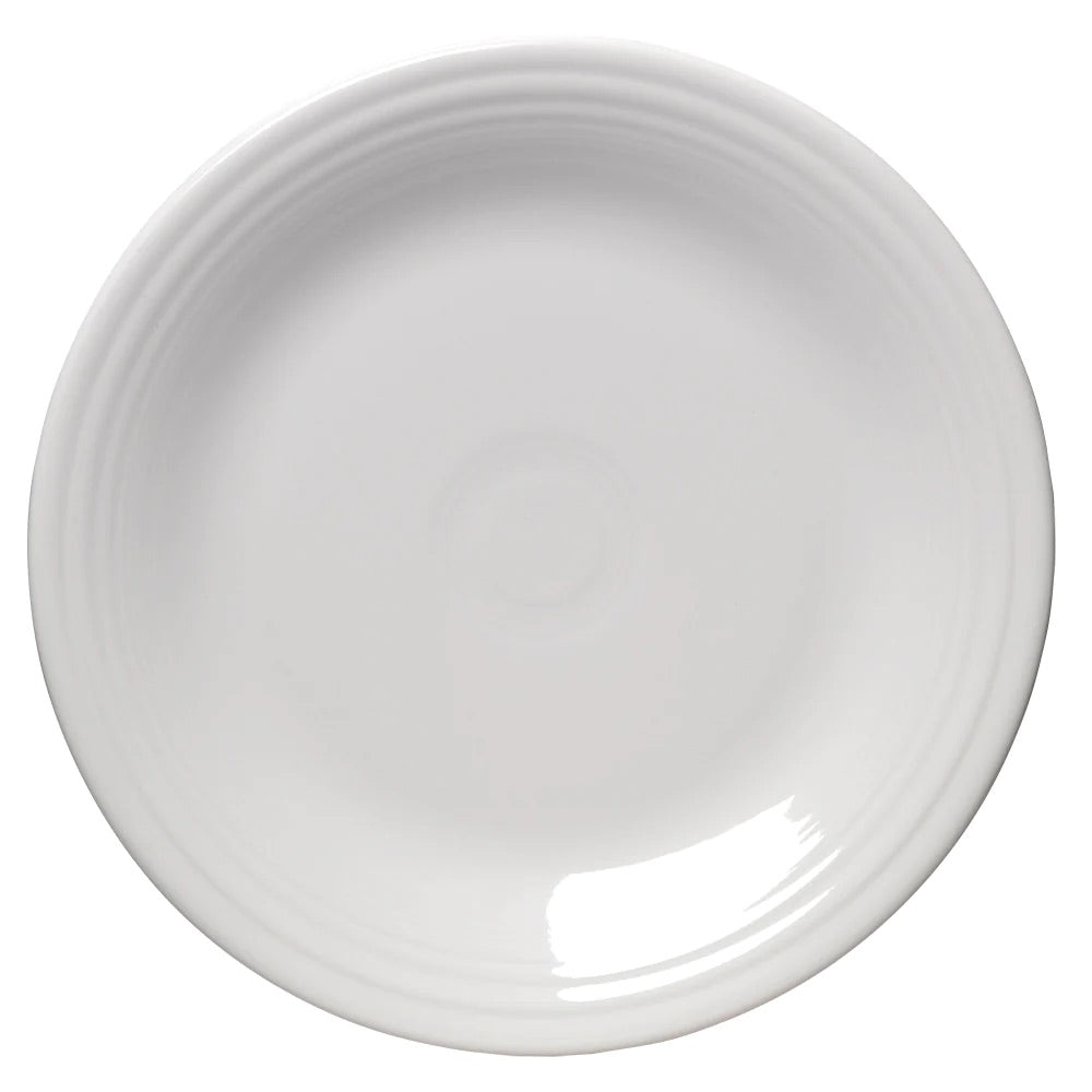 Fiesta White Salad Plate 7.25