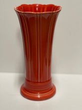 Load image into Gallery viewer, Fiesta Persimmon Medium Vase Retired Color 9.5
