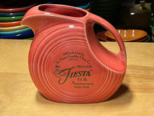 Load image into Gallery viewer, Fiesta Persimmon 60th Anniversary Water Pitcher
