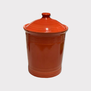 Fiesta Large Canister Retired Shape Retired Color Persimmon
