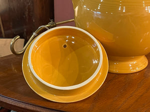 Vintage Fiesta Yellow Large Tea Pot