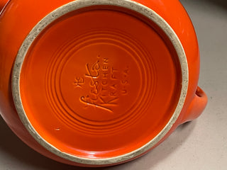 HLC Fiesta Kitchen Kraft Red Pitcher Jug