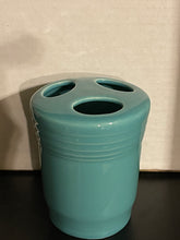 Load image into Gallery viewer, Fiesta Turquoise Toothbrush Holder Pencil Holder
