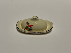 China Specialties Sunporch Butter Dish Miniature