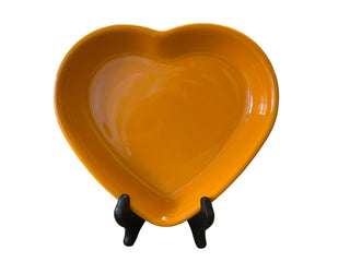 Fiesta Large Heart Bowl Butterscotch