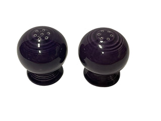 Fiesta Plum Purple Bulb Ball Salt & Pepper Set