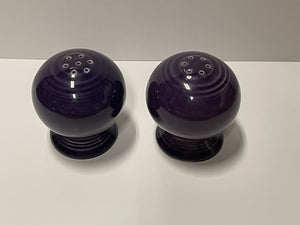 Fiesta Plum Purple Bulb Ball Salt & Pepper Set