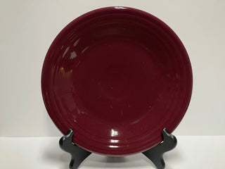 Fiesta Retired Claret  Classic Luncheon 9" round