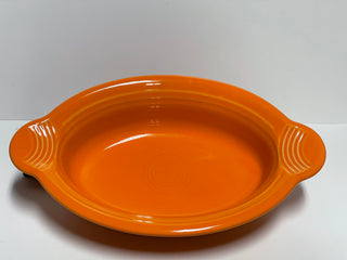 Fiesta Oval Baker Tab Handled Casserole 24oz Tangerine