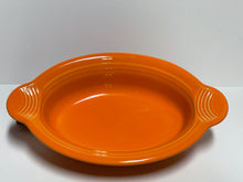 Load image into Gallery viewer, Fiesta Oval Baker Tab Handled Casserole 24oz Tangerine
